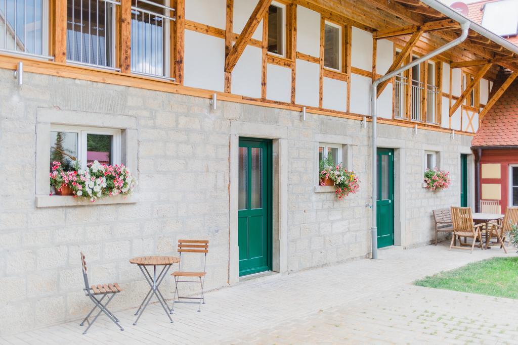 Apartamento Hellbachhof Equarhofen Exterior foto